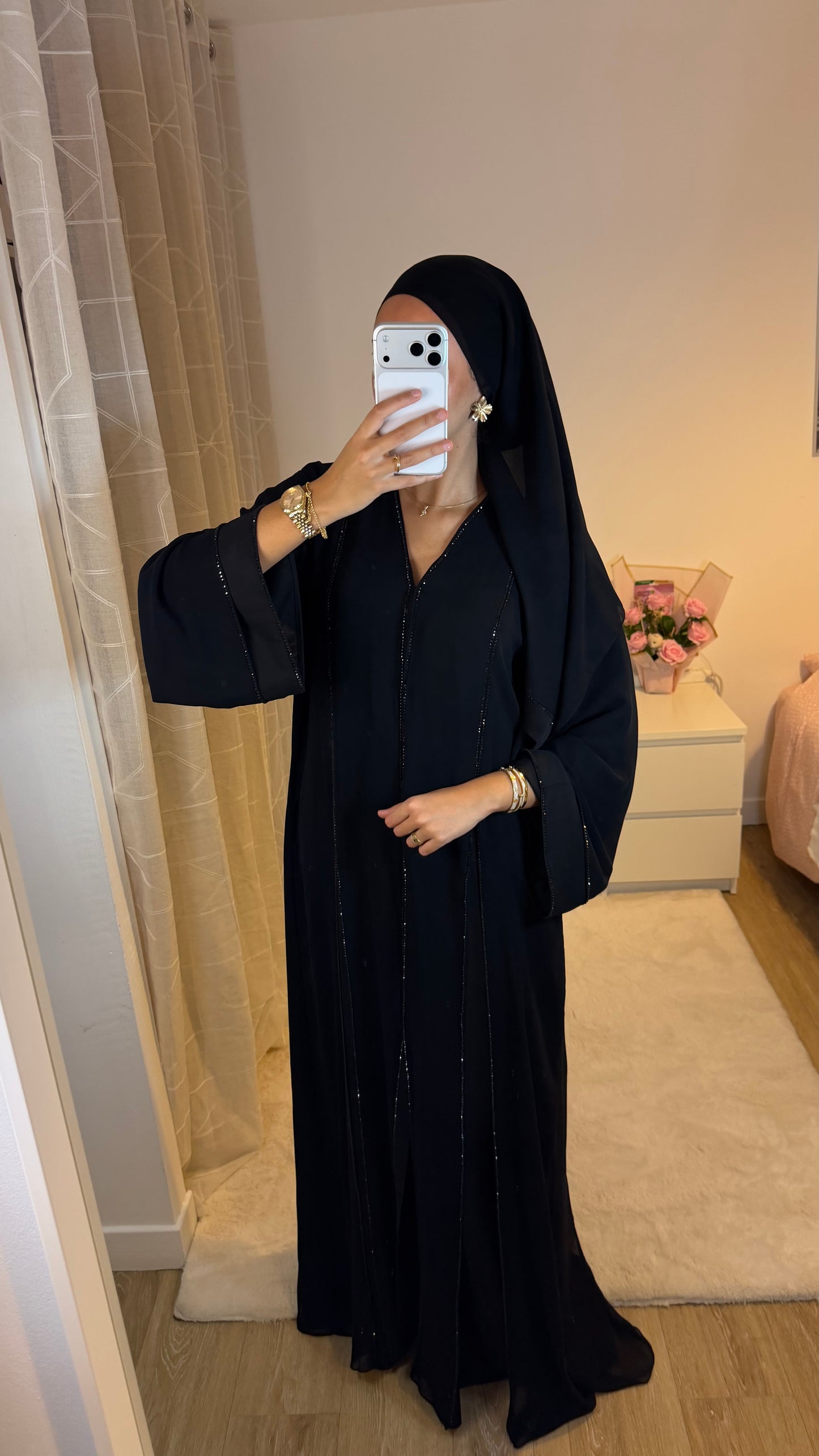 Abaya Alira (noire)