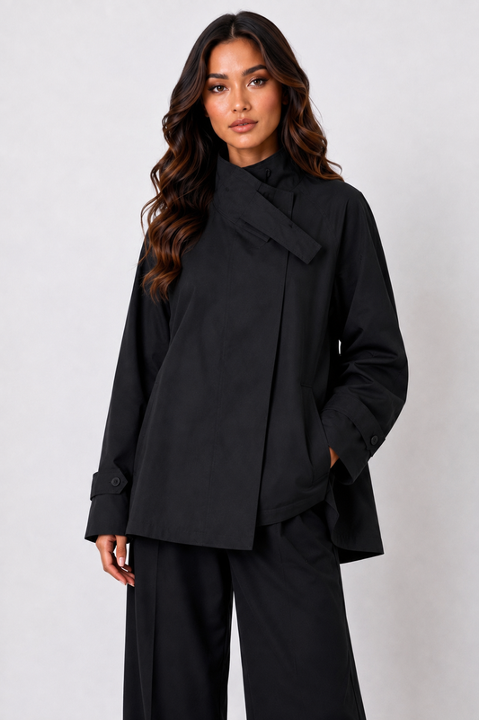Trench Alyna Noir