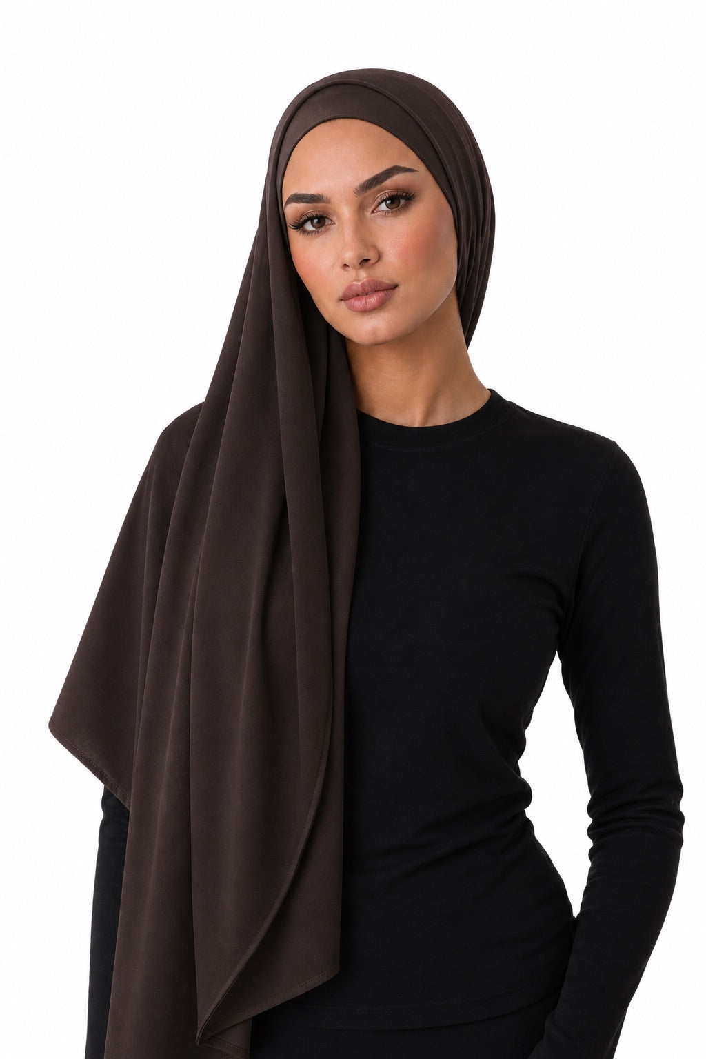 Voile Jersey Liquid Premium Brown