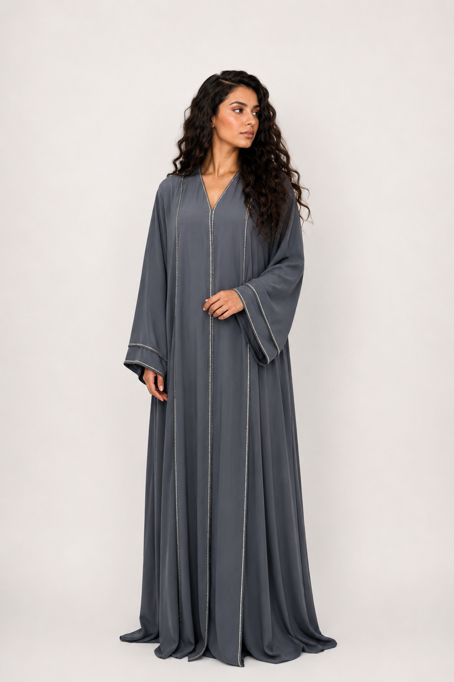 Abaya Alira grise
