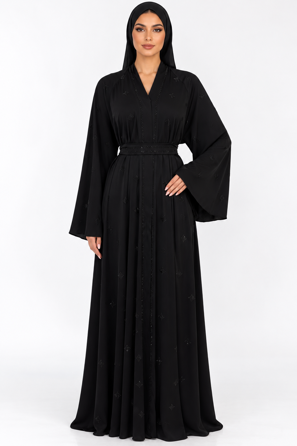 Abaya strass
