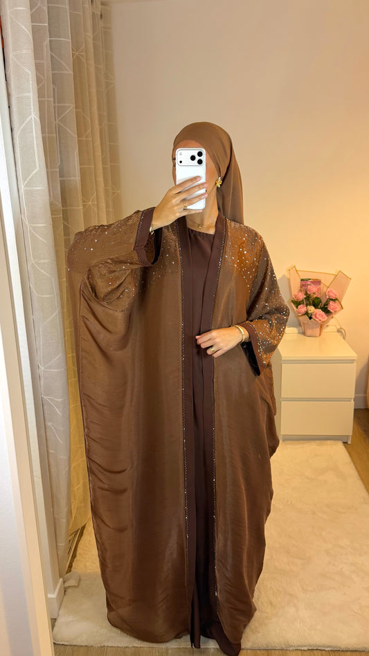 Abaya Lara (marron)