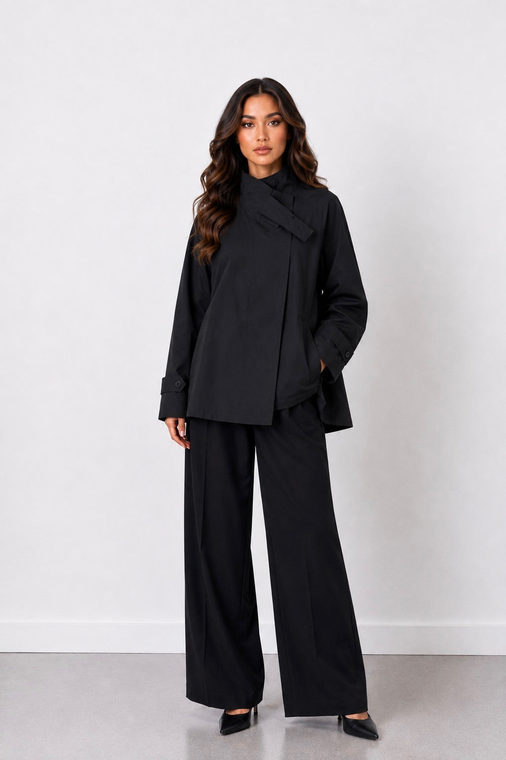Trench Alyna Noir