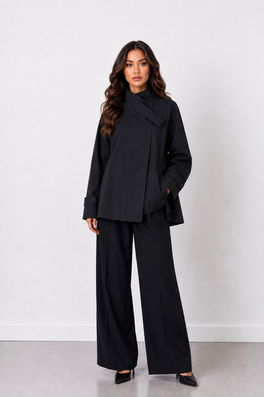 Trench Alyna Noir