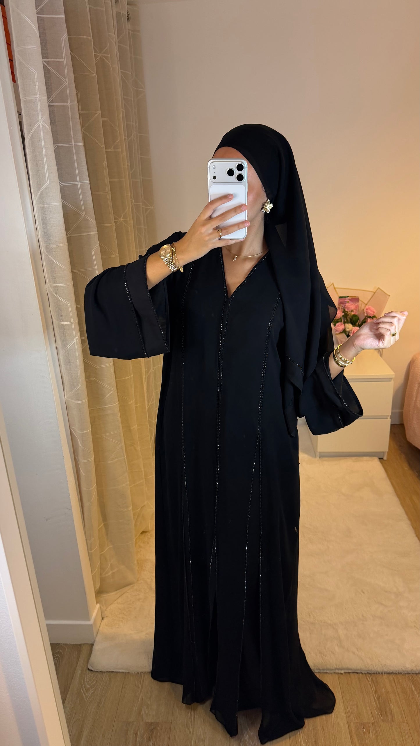 Abaya Alira (noire)