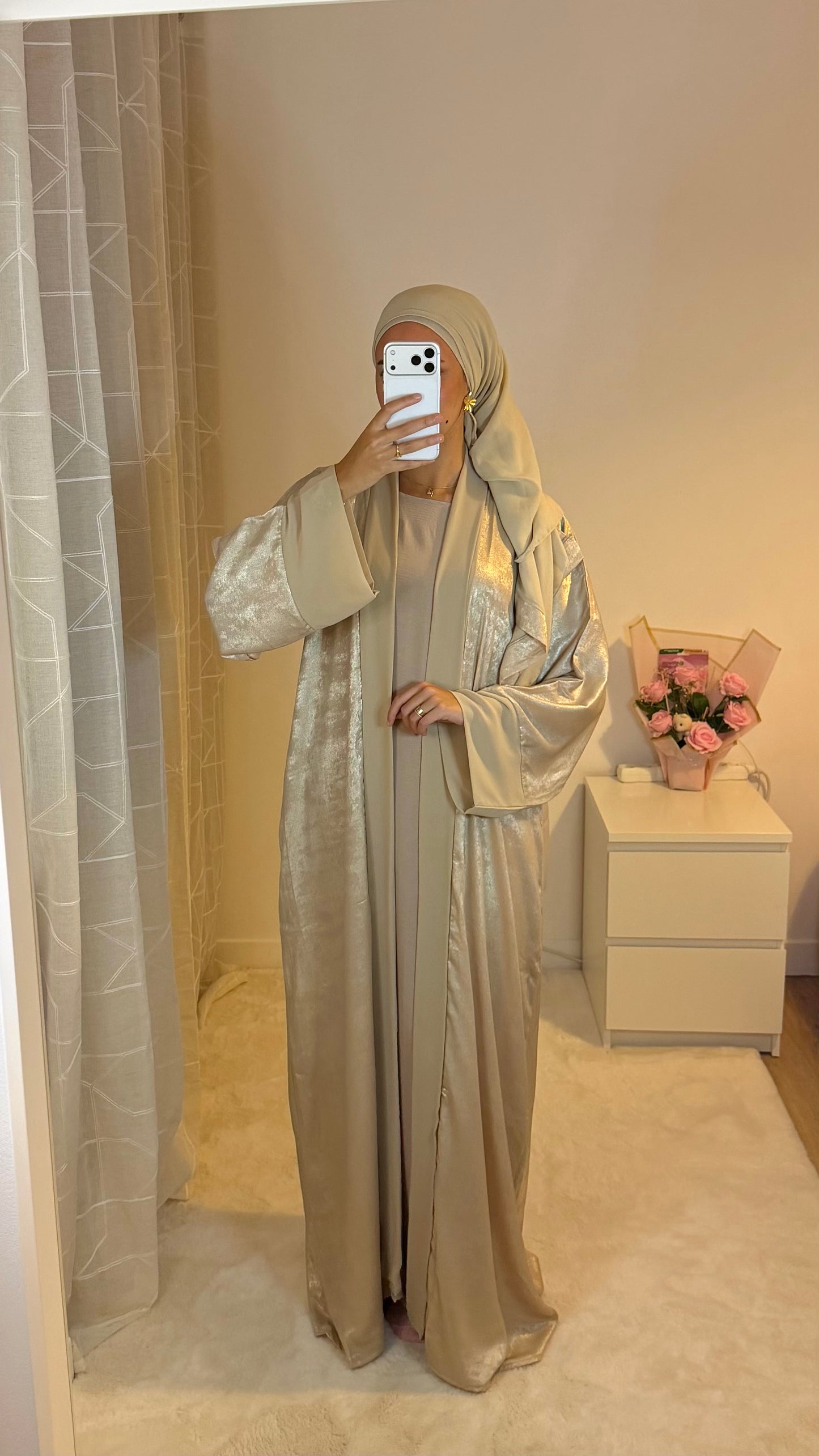 Abaya Iris (beige)