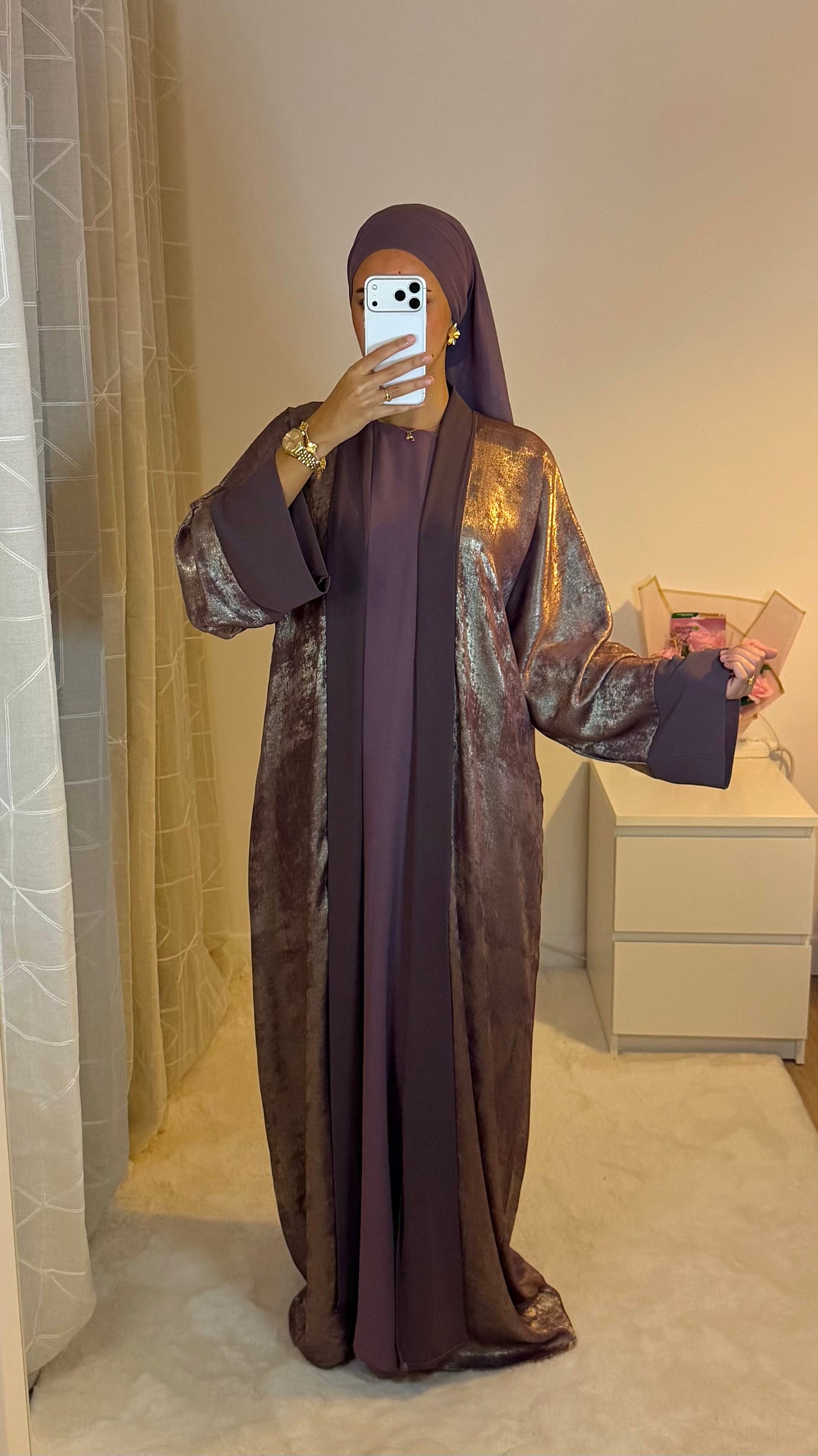 Abaya Iris (violet)