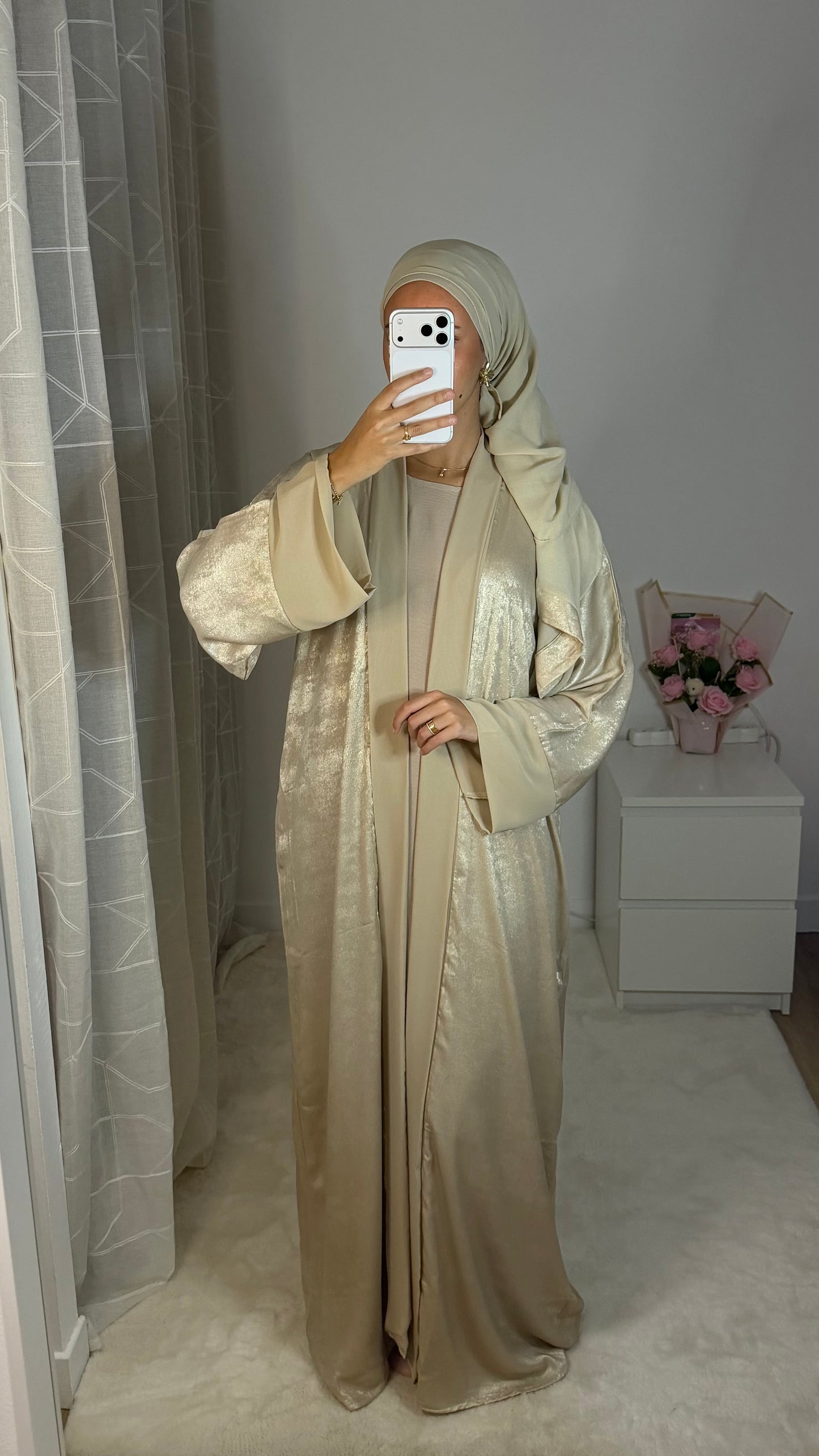 Abaya Iris (beige)