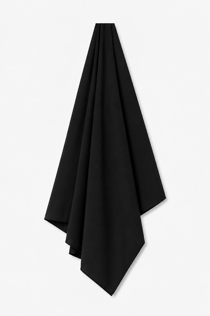 Voile Jersey Liquid Premium Noir