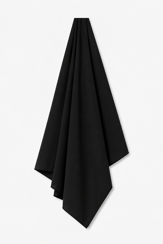 Voile Jersey Liquid Premium Noir